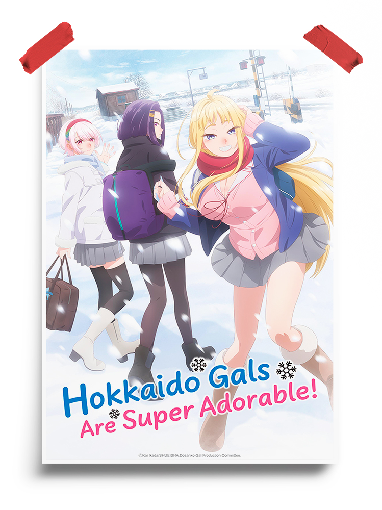 Hokkaido Gals are super adorable Poster
