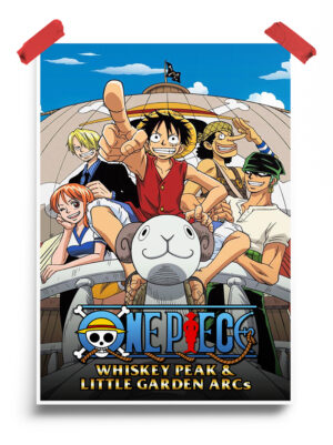 One Piece Whiskey Peak arc anime Poster