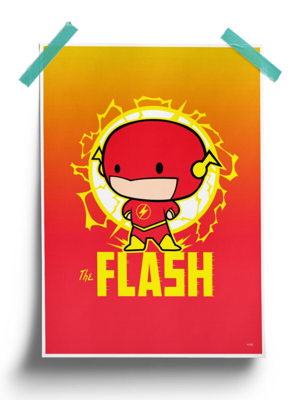 DC Comics : Chibi Flash Poster