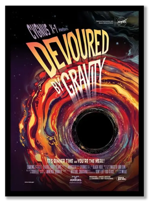 Nasa : Devoured by Gravity Poster