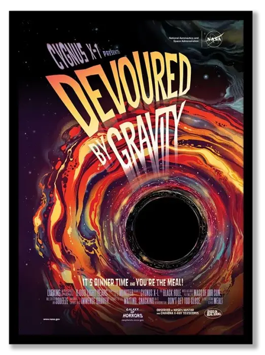 Nasa : Devoured by Gravity Poster