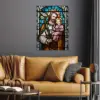 Saint Joseph Baby Jesus Christ Poster