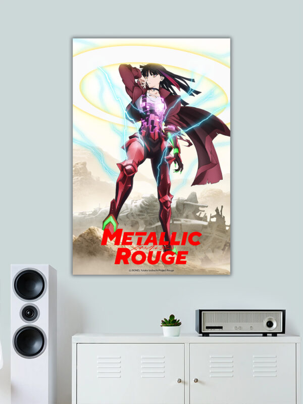 Metallic Rouge Poster