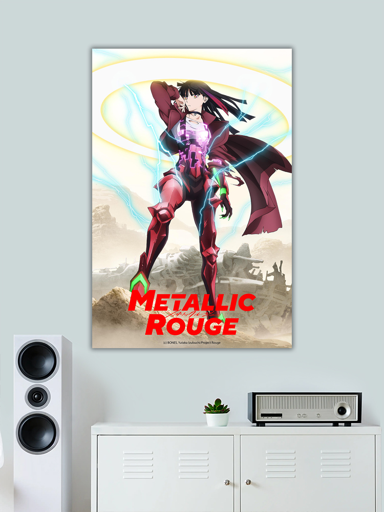 Metallic Rouge Poster