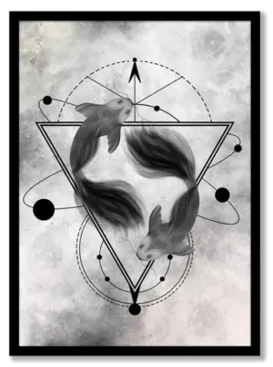 Koi Fish Poster
