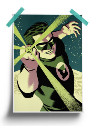 DC Comics : Power of Ring Green Lantern Poster