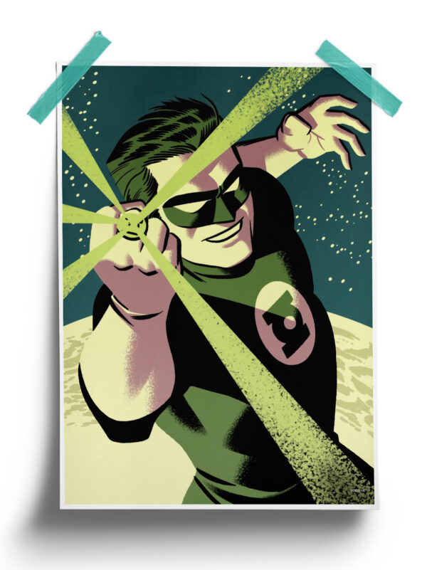 DC Comics : Power of Ring Green Lantern Poster