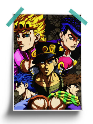 JoJo's Bizarre Adventure | Characters anime Poster