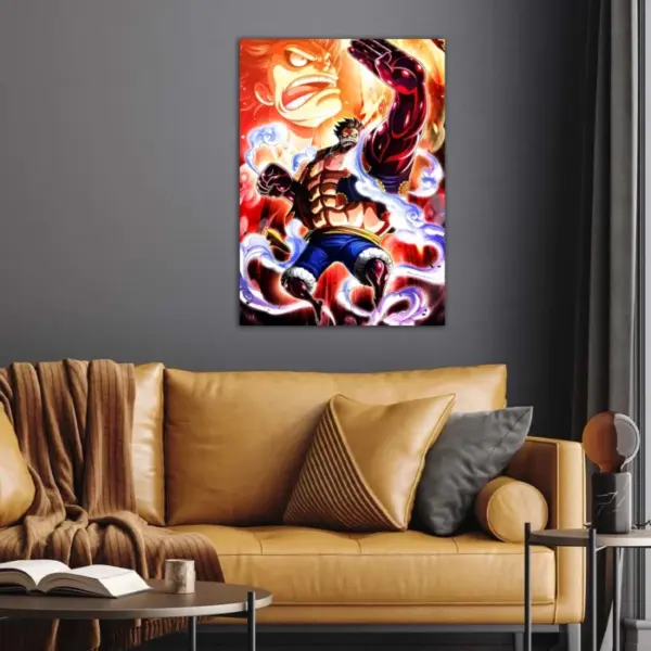 One Piece | Luffy Gear 4 Bounce Man anime Poster