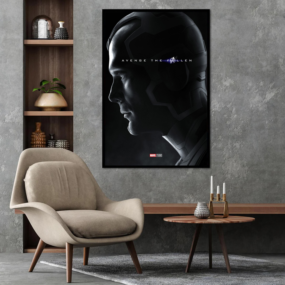 Vision - Avengers Endgame Official Poster