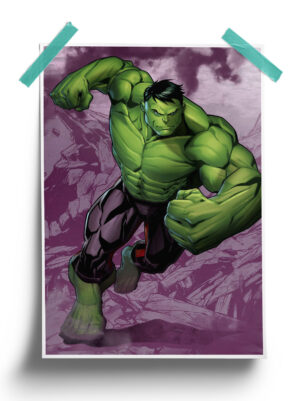 Marvel : Angry Hulk Poster