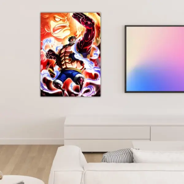 One Piece | Luffy Gear 4 Bounce Man anime Poster