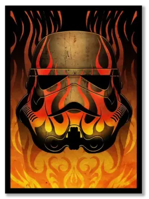 Star Wars : Flames Stromtropper Poster