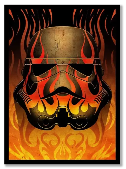 Star Wars : Flames Stromtropper Poster