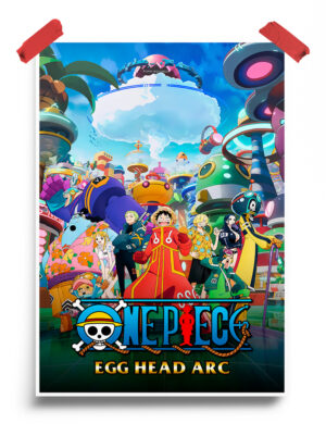 One Piece Egg Head arc anime Poster