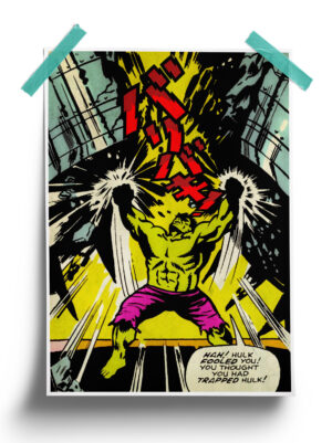 Marvel : Crazy Hulk Poster