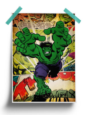 Marvel : Green Hulk Poster