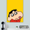 Crayon Adorable Shinchan Art Poster