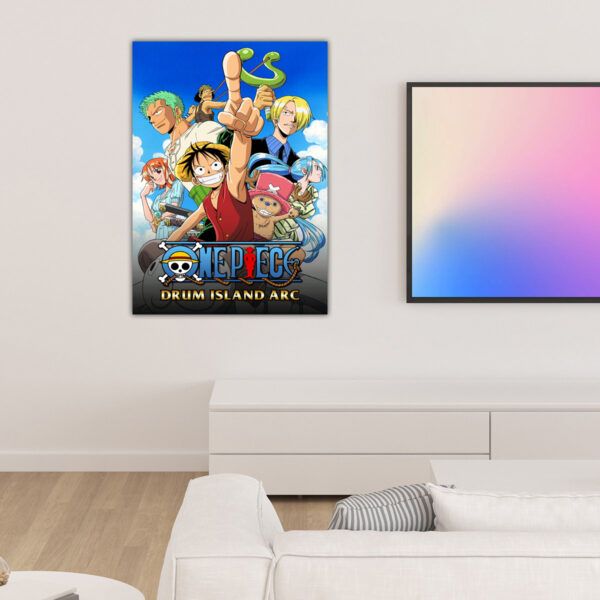 One Piece Drum island arc anime Poster
