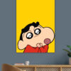 Crayon Adorable Shinchan Art Poster