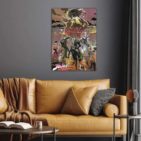 JoJo's Bizarre Adventure vintage anime Poster