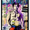 Rocky Balboa Graffiti Poster