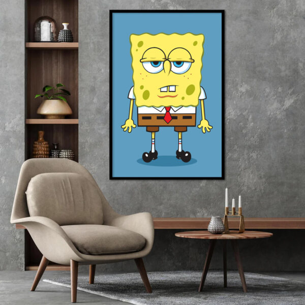 Grumpy SpongeBob Poster