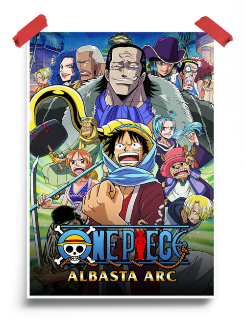 One Piece albasta arc anime Poster
