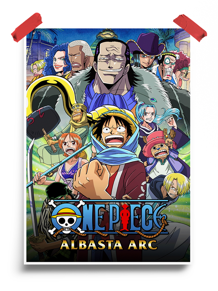 One Piece albasta arc anime Poster