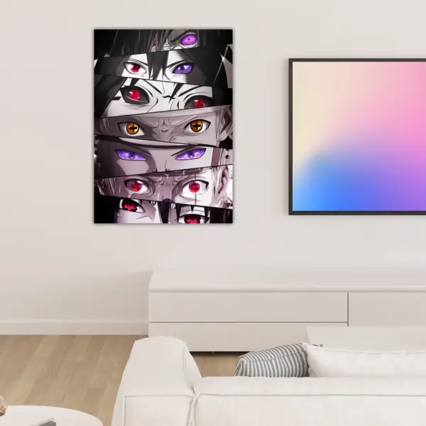 Naruto Shippuden | Uchiha Eyes anime Poster