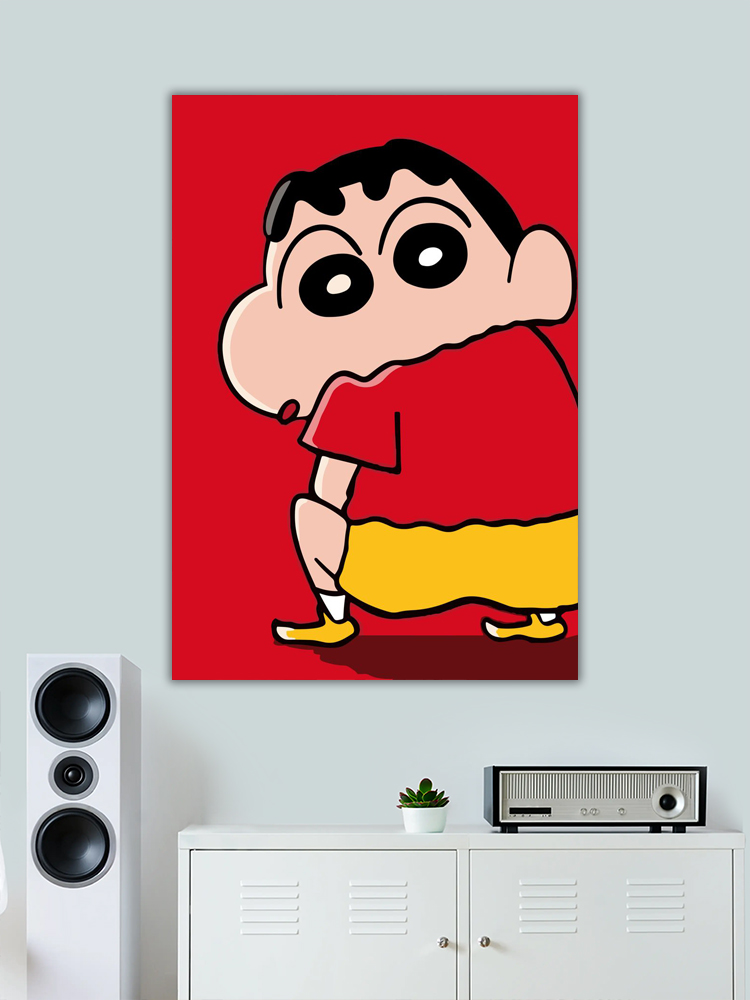 Crayon Shinchan Anime Art Poster
