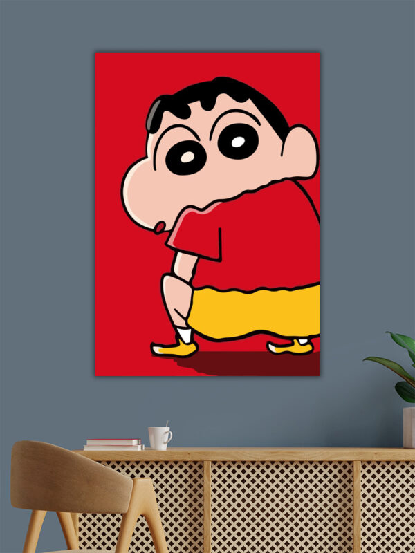 Crayon Shinchan Anime Art Poster