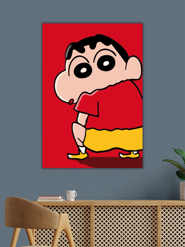 Crayon Shinchan Anime Art Poster