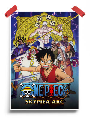 One Piece skypiea arc anime Poster