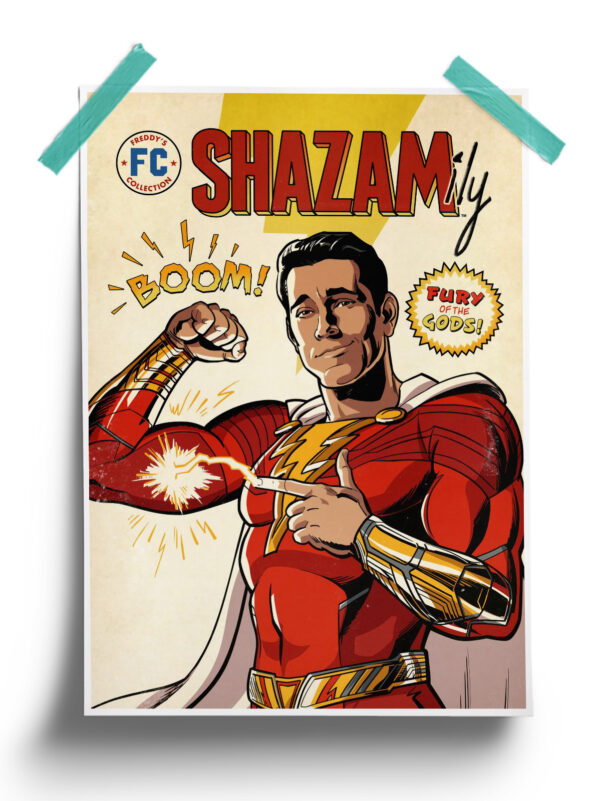 DC Comics : Shazam Poster