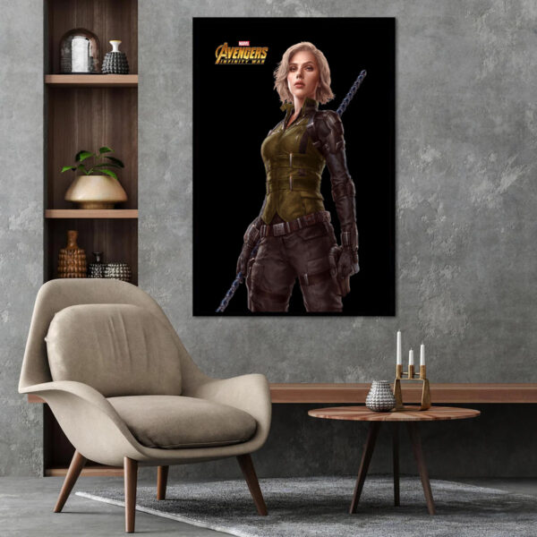 Black Widow - Infinity War Heroes Poster