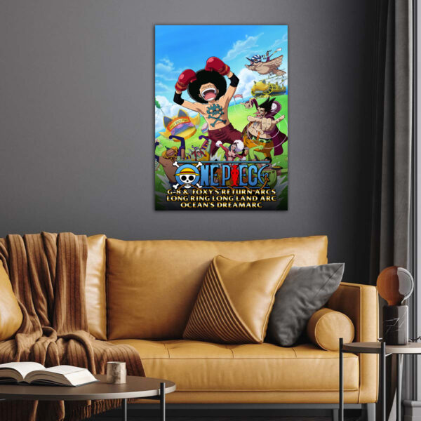 One Piece long ring long road arc anime Poster