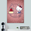Libra Hello Kitty Zodiac Poster