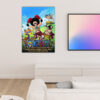 One Piece long ring long road arc anime Poster