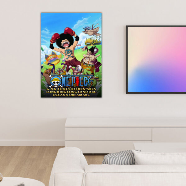 One Piece long ring long road arc anime Poster