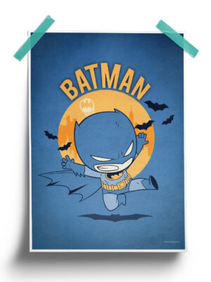 DC Comics Batman Chibi Poster
