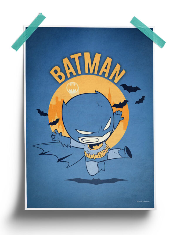 DC Comics Batman Chibi Poster