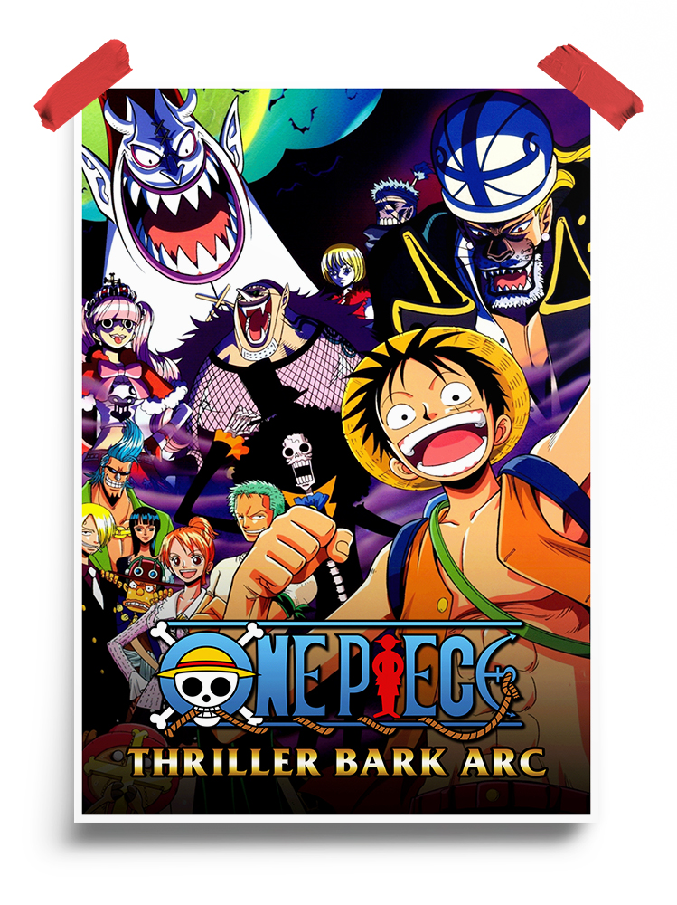 One Piece Thriller Bark arc anime Poster