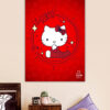 Scorpio Hello Kitty Zodiac Poster