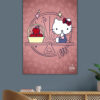 Libra Hello Kitty Zodiac Poster