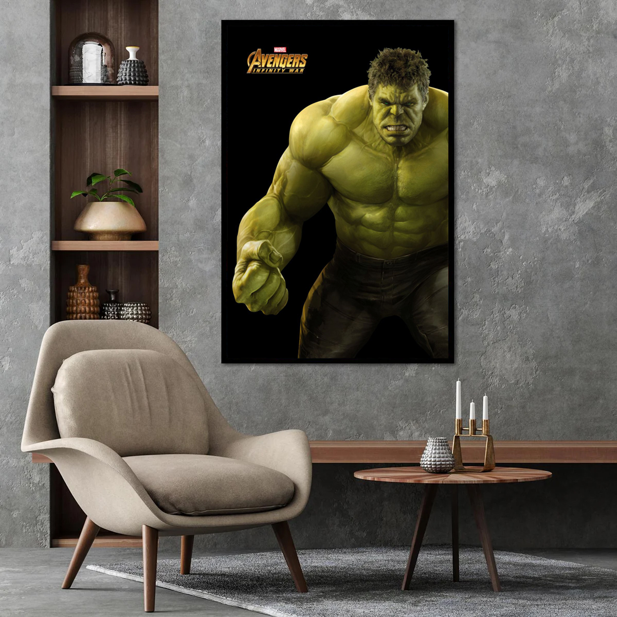 The Hulk - Infinity War Heroes Poster