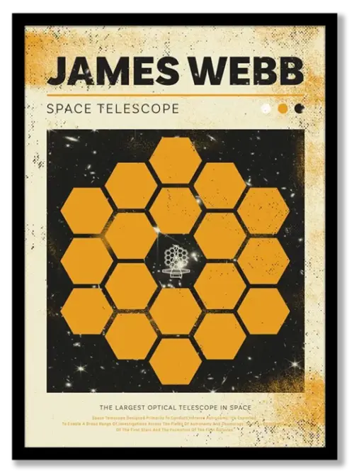 Nasa : James Webb Telescope Poster