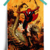 Marvel Comics Against All Spider Man Poster