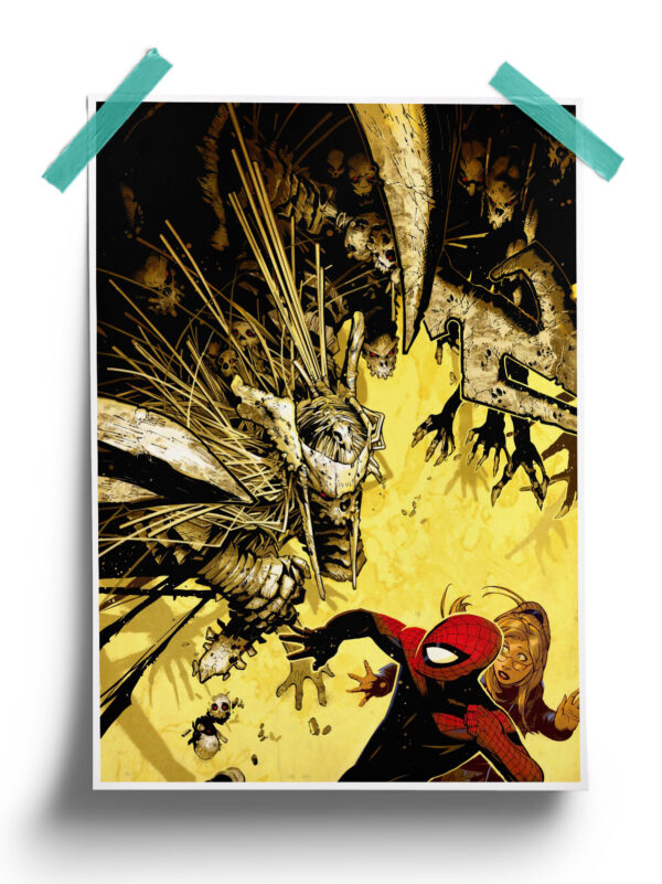 Marvel Comics Attack Spider Man Poster