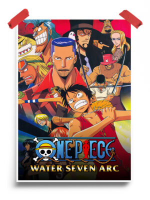 One Piece water seven arc anime Poster